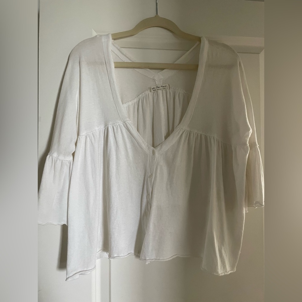 Free People Flowy Crop Top